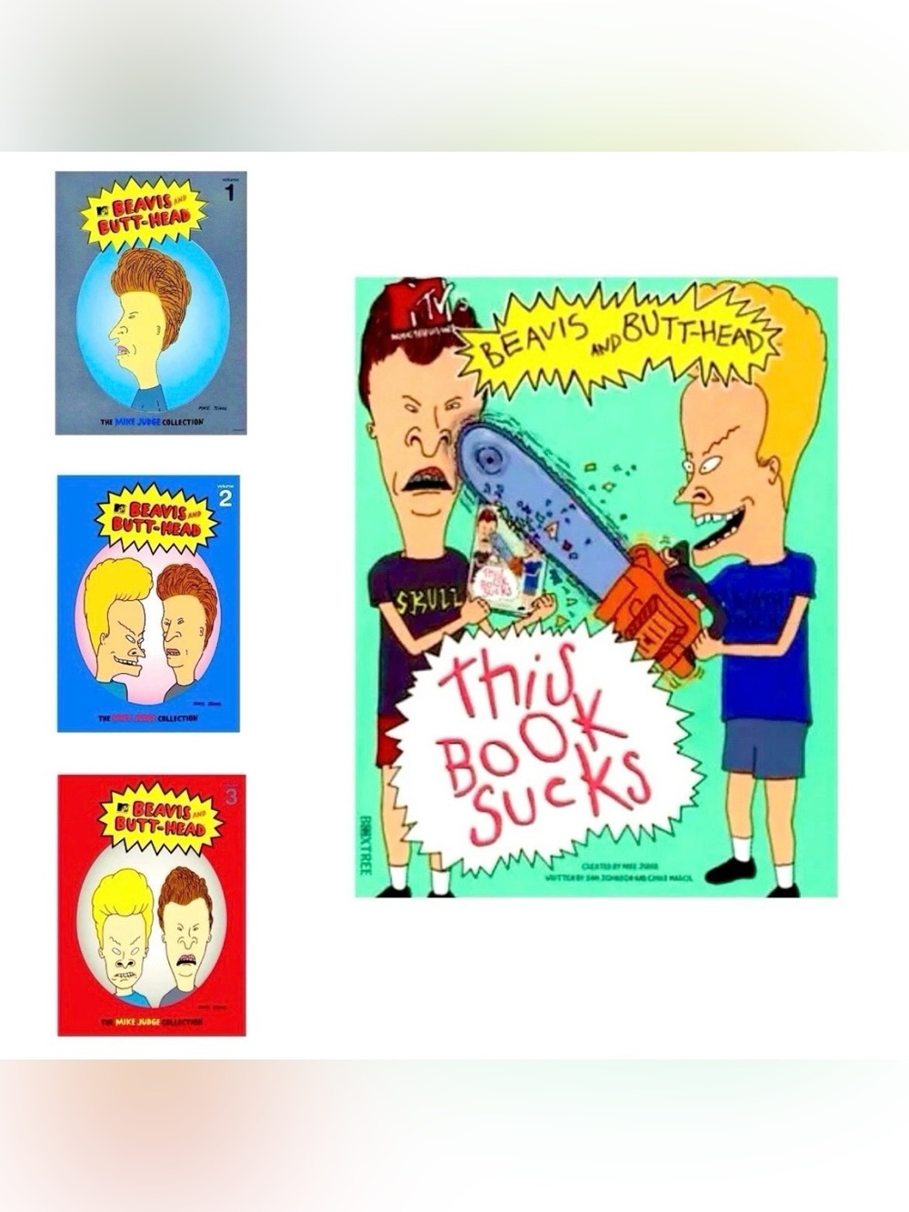 Beavis And Butt-Head: Volumes 1-3 (DVD, 1996, 9-Disc Set)